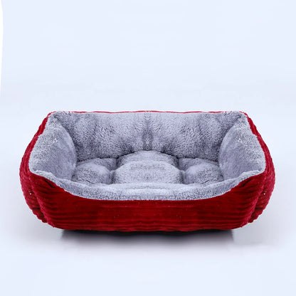 Panier confort pour chien - Rouge