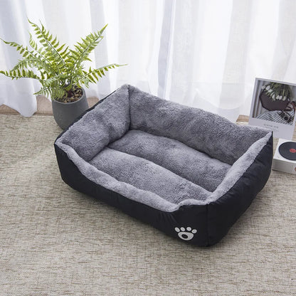 Panier confortable pour chien - Noir
