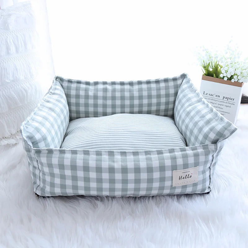 Panier pour chien dehoussable - Vert