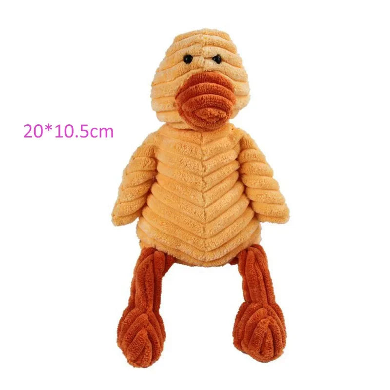 Peluche indestructible pour chien - Canard-dimension