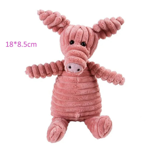 Peluche indestructible pour chien - Cochon