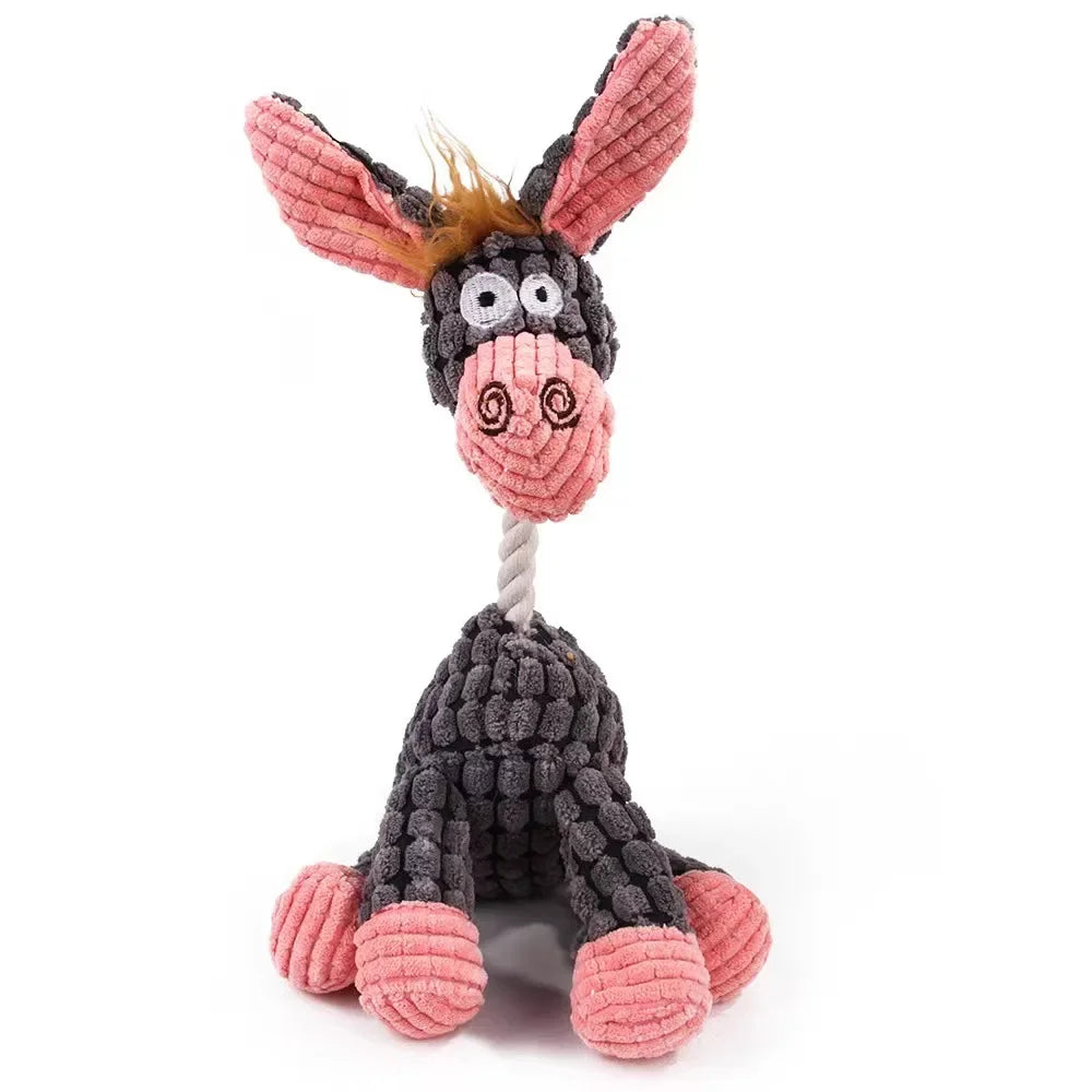 Peluche indestructible pour chien - l'Âne