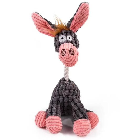 Peluche indestructible pour chien - l'Âne
