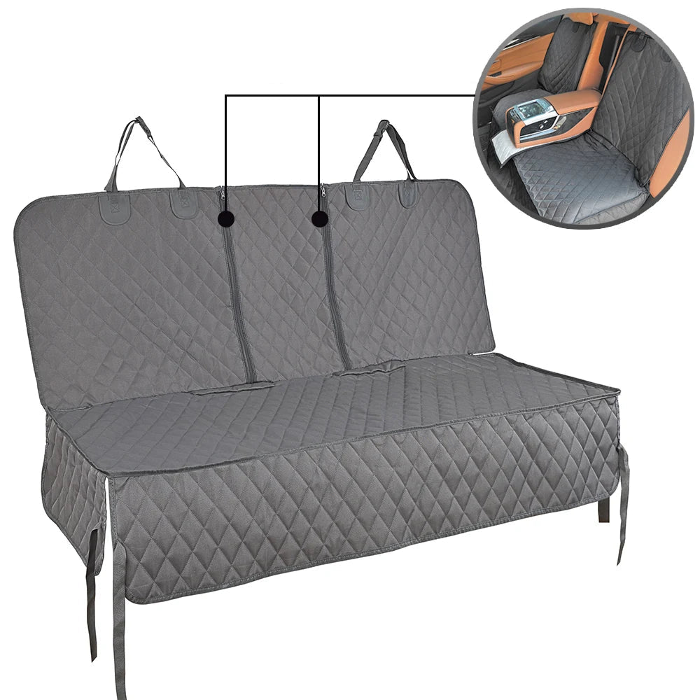 Protection pour voiture pour chien - Gris