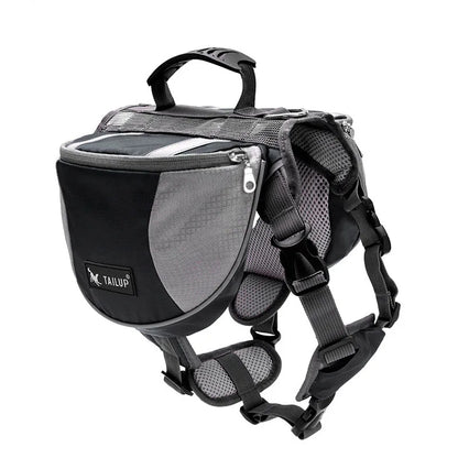 Sac de bât pour chien - Gris