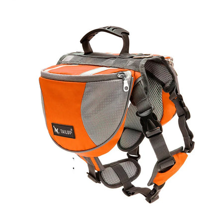 Sac de bât pour chien - Orange
