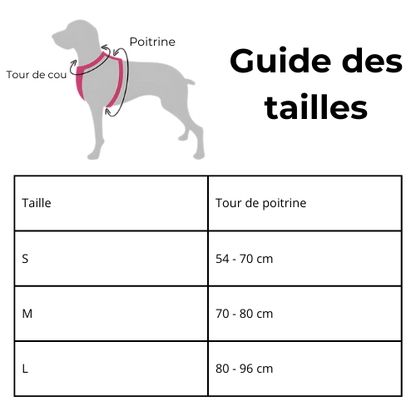 Sac de bât pour chien - Taille