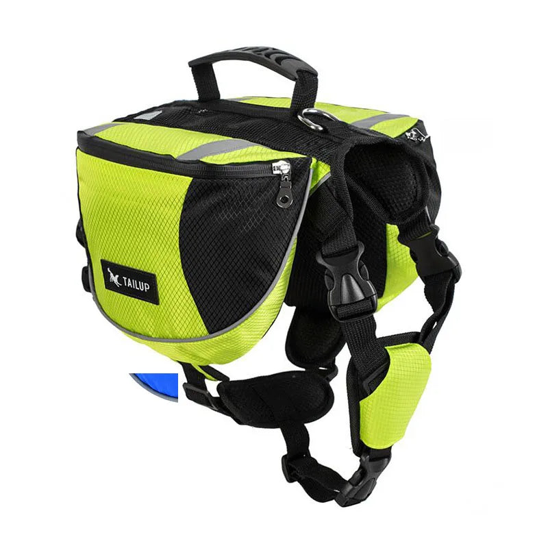 Sac de bât pour chien - Vert
