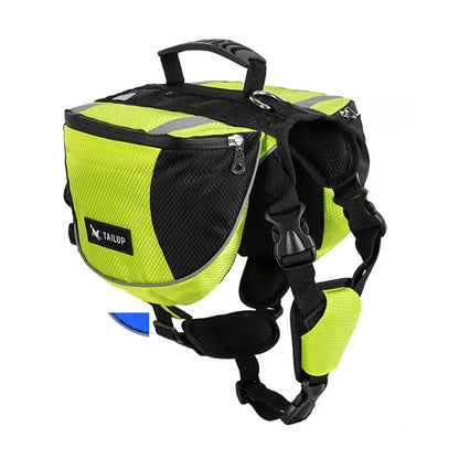 Sac de bât pour chien - Vert
