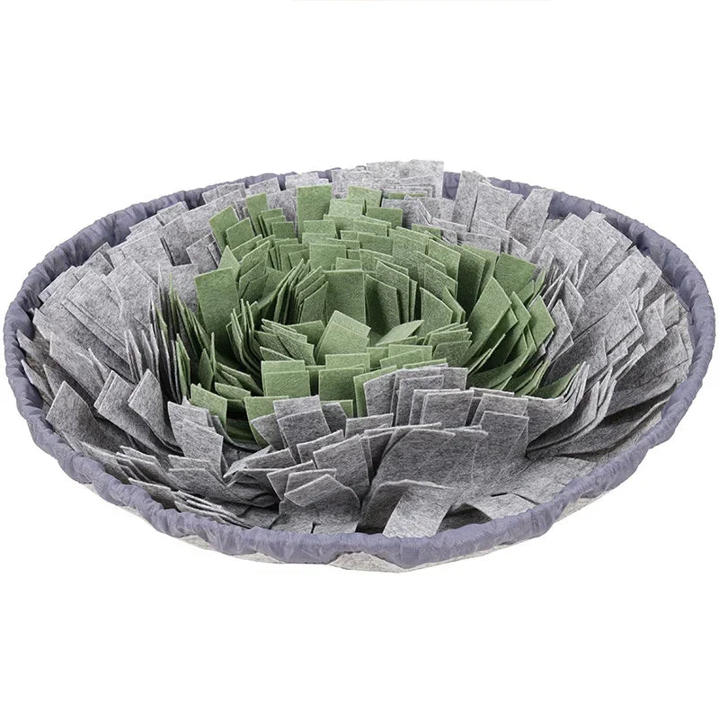 Tapis de Fouille pour Chien - Salade gris
