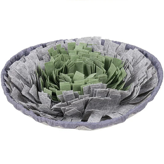 Tapis de Fouille pour Chien - Salade gris
