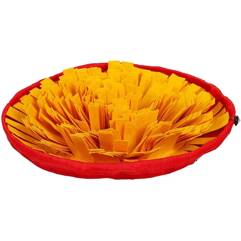Tapis de Fouille pour Chien - Salade orange