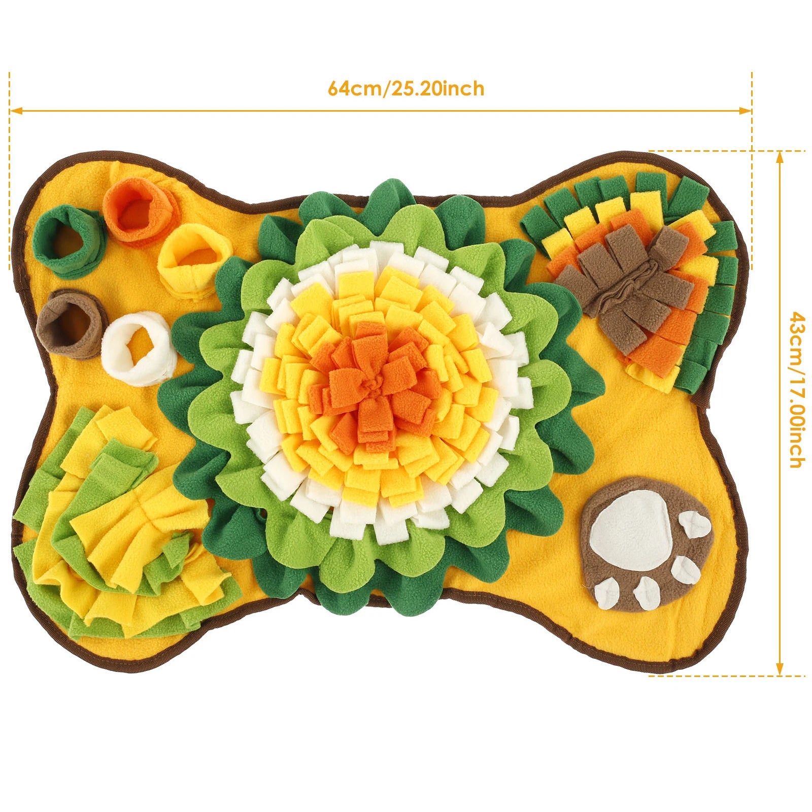 Tapis de Fouille pour Chien - Dimensions