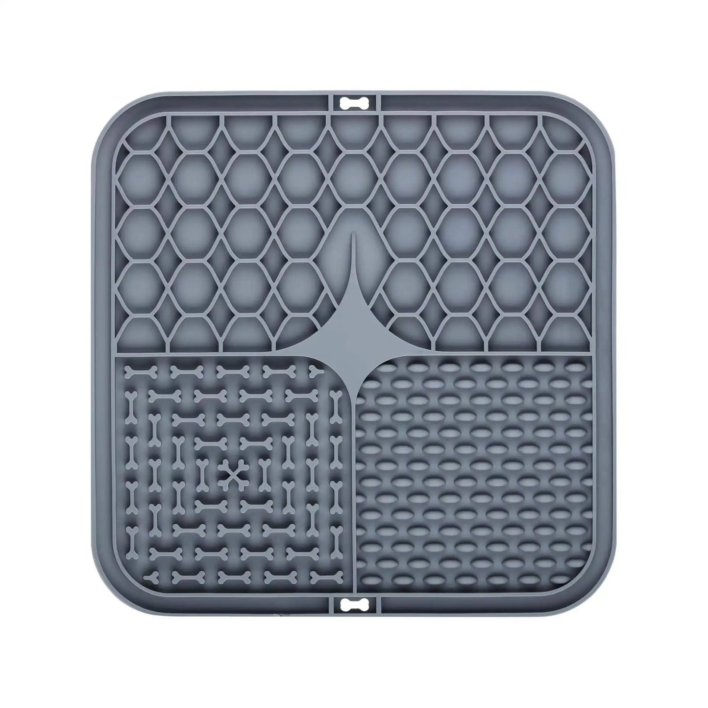Tapis de Léchage pour Chien - Gris