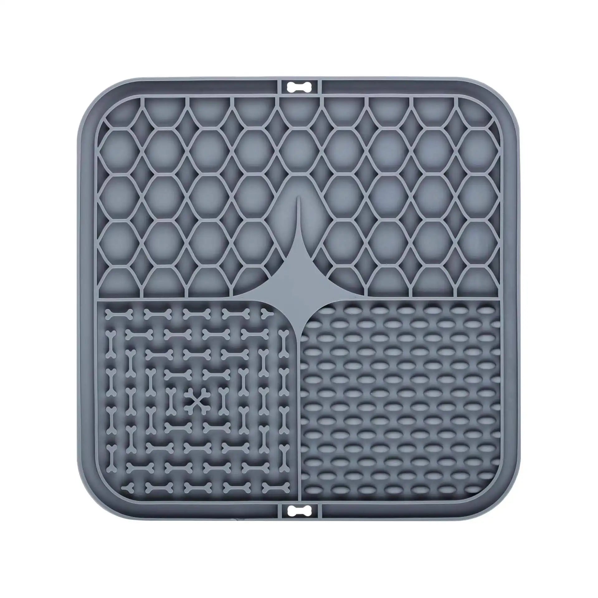 Tapis de Léchage pour Chien - Gris
