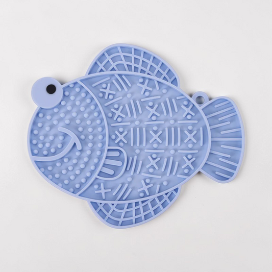 Tapis de léchage pour chien - Poisson & Grenouille