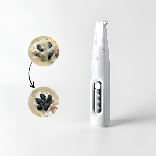 Tondeuse pour patte de chien - Moteur silencieux & Waterproof